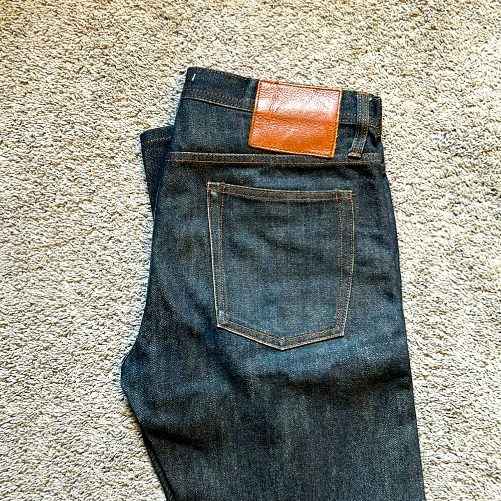 UB201 31x34 14.5 selvage denim